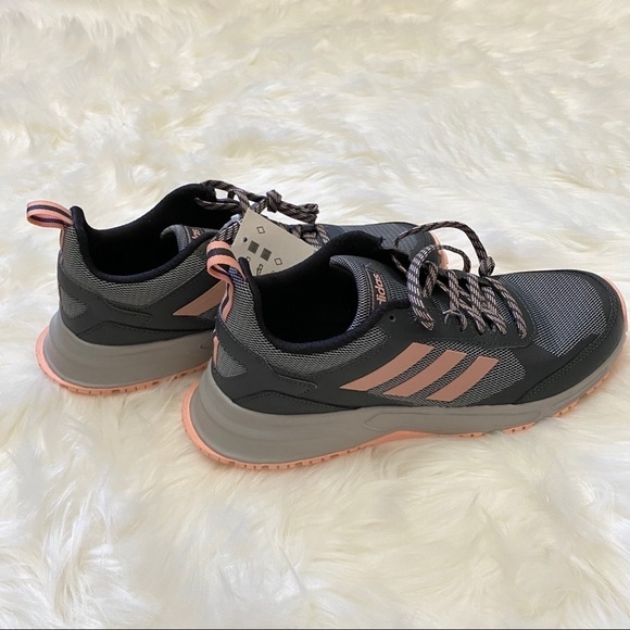 ADIDAS ROCKADIA TRAIL RUNNING SHOE SZ 9 PINK/GREY - Picture 11 of 12